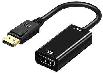 Ziyan Premium DisplayPort auf HDMI Kabel Video Konverter DP Adapter 1080p 2160p 4K FullHD 20CM