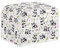 Kuiaobaty Cute Pandas 2 Slice Toaster Cover with Hook, Cartoon Panda Bear Floral Bread Maker Cover Dustproof Caps for Two Slice Toaster,M