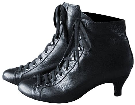 ticticlily Stivali Cowboy Donna Invernali Morbidi Stivaletti Comode Eleganti Ankle Boots B Nero 39