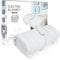SA Products Electric Heated Blanket | Electric Blanket Double, Detachable Remote & 3 Heat Settings | Auto Shutoff Double Electric Blanket, Machine Washable Heated Blankets (120x135cm)
