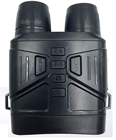 Lisher 1 pezzo NV4000 Digital Night Vision Binocular IR LED Camcorder 5X Zoom Mini Night Vision Device Plastic for Night Hunting Imager 200 m