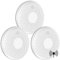 Aroha Link Interlinked Smoke Alarm and Carbon Monoxide Alarm - 10 Year Battery - Interconnected Combination Fire Alarm & CO Detector - 3 set