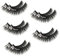 HAPINARY 5 Paia Ciglia Finte Decorative Lunghe Lucide Donna Ciglia Artificiali Con Strass Truccate Aspetto Naturale