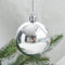 Weihnachtskugeln Deals 6 Teiliges Christbaumkugeln Galvanisiert Weihnachtsbaum Dekoration Set Baumkugeln Herbstdeko Innen Christmas Decorations Glänzend für Baum Fall Decor Silber Black Friday