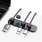Wanheart Magnetic Cable Management, Cord Holder for Desk, 2 Sizes (4.2mm & 5mm), Multipurpose Magnetic Wire Clips for Lightning, USB-C, Micro Cables – Stick to Metal, Wood, or Glass (One Set)