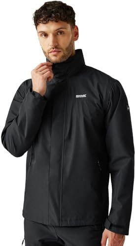 Regatta Herren Mens Matt Ii Outdoor Active Jackets Waterproof Shell Regenmantel (1er Pack)