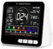 Medidores de Calidad de Aire Interior, 9 In1 Air Quality Monitor, PM1.0, PM2.5, PM10, HCHO, TVOC, AQI, Time, Temperature, Humidity, Indoor Detects