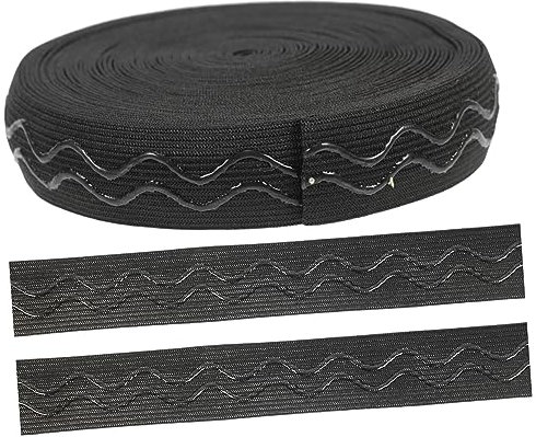 HOMSFOU 1rolle Knitted Elastic Strap Für -handarbeiten Elastisches Rutschfestes Band Breit Für Kleidung Spielzeug Und Accessoires