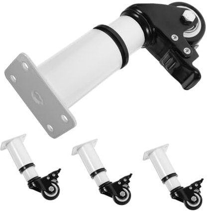 DIYEAH 4pièces Lot Meuble avec roulettes Réglables Et pour Table Basse Et Autres Meubles