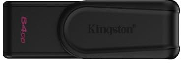 Kingston DataTraveler Exodia S Clé USB - 64Go - USB 3.2 Gen 1 - USB Type A - Noir/Noir - DTXS/64GB