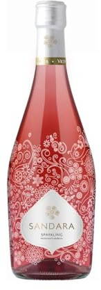 Rosé-Schaumwein (frizzante), mit feiner Perlage SA 75 cl Flasche, 4er Pack
