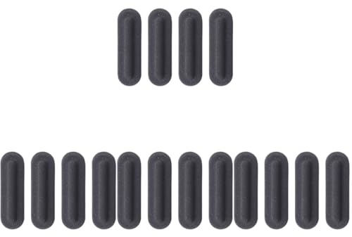 SHINEOFI 16 pièces Patins Caoutchouc pour Ordinateur Portable Antidérapants Coussinets Durables Compatibles Protection Glissement sur Surfaces Lisses pour PC Portable et Appareils
