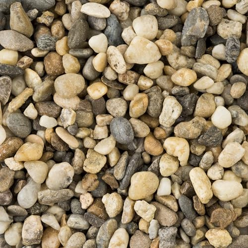 matches21 HOME & HOBBY Natur Kieselsteine für Tischdeko, Blumen-Vasen - 5 kg Dekosteine in 5-8 mm als Garten Zierkies
