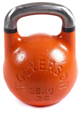 Wolverson GSU Competition Stahl Kettlebell Funktionstraining | Aus robustem Stahl für Kettlebell-Sport, Krafttraining, Functional Training, Cross-Training und Home-Gym geeignet.