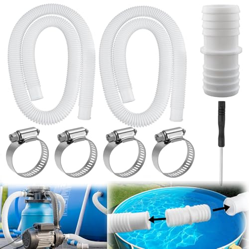 Poolschlauch 32mm Pool Schlauch Schwimmbadschlauch für Poolpumpen Poolschlauch