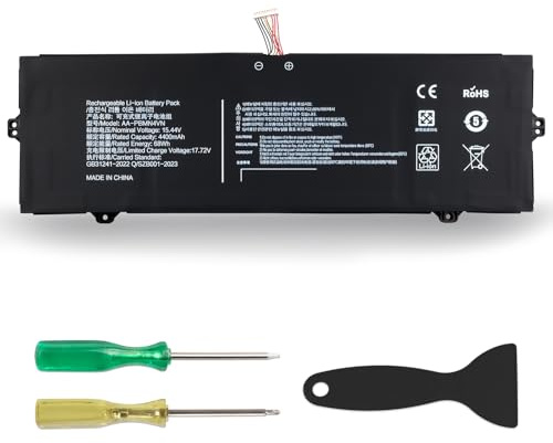 AA-PBMN4VN Battery Compatible with Samsung Galaxy Book Pro 360 15 15.6 NP950XDB NP950QDB NP950QED NP950XDB-KA1US NP950XDB-KB1US NP950XDB-KC3US NP950XDB-KC5US NP950QDB-KB1US NP950QED-KB1US 15.44V