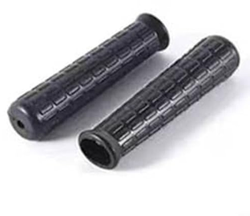 Hoppipola 2 Pack Wheelbarrow Handle Covers with Non-Slip Grip 8-42 for mm Round Tubes, for Black Replacement Anti-Skid Weatherproof Gardening Accessory(114 x 8mm)
