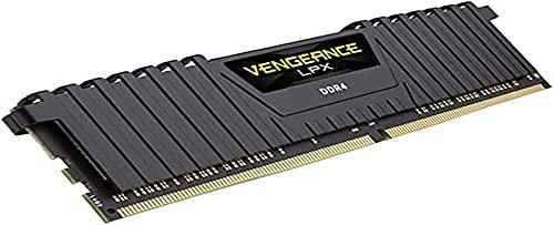 Corsair MÉMOIRE Vengeance LPX 1 X 8 Go PC 3200 Noir MÉMOIRE DDR4 8 Go Black CMK8GX4M1E3200C16
