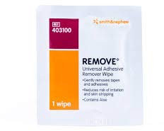Remove Adhesive Remover 10 Wipes with Moisturising Aloe (New Zoff)