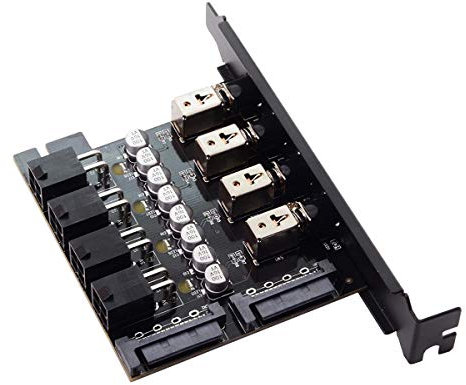 cablecc 4 Sistema di controllo del disco rigido Sistema di gestione di controllo intelligente HDD SSD Interruttore di alimentazione con staffa PCI