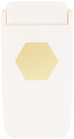 Vaessen Creative Motivstanzer Heavy Duty Sechsek - 3,75 x 3,75 cm - Stanzer für Kartengestaltung, Scrapbooking und Journaling - Kartenbasteln - für schwere Papierarten - Scrapbook Zubehör