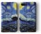 Tirita Phone Case Compatible with iPhone 11 Flip Book Wallet Cover PU Leather Masterpiece Art Famous Artists Van Gogh Starry Nigh
