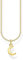 Thomas Sabo Damen Halskette Mond gold 925 Sterlingsilber, 38-45 cm Länge