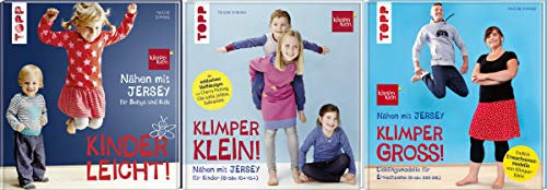 Nähen mit Jersey 3 Bände im Set + 1 exklusives Postkartenset