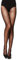 Merry Style Damen Strumpfhose Netzmuster geometrisches Muster 20 DEN GI1104 (Schwarz-1104, S)