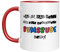 TassenTicker - Tasse mit Spruch Was ist das denn für eine beschissene Bumsbude hier?! - lustig - beidseitig bedruckt - Kaffeetasse - Arbeit - Büro - Geschenkideen für Kollegen/Kollegin (Rot)