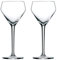 Amehla x The Educated Barfly Collection Coupé-Glas, mundgeblasenes Nick und Nora Cocktailglas, 170 ml, Set mit 2 Martini-Gläsern für Cocktails (einfarbig)