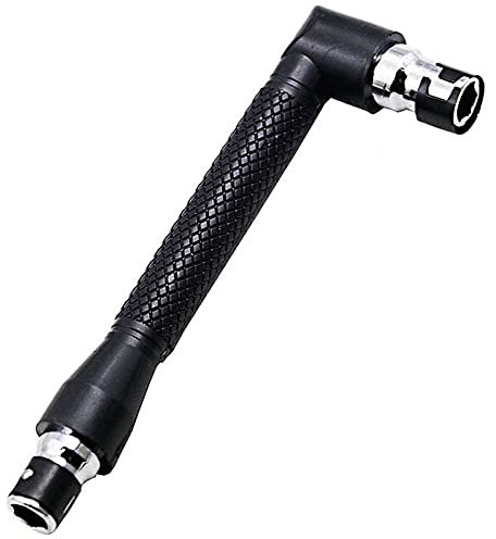 Llave hexagonal en forma de L, llave hexagonal de doble cabeza de 1/4 pulgadas, destornillador mini y broca para kit de herramientas manuales