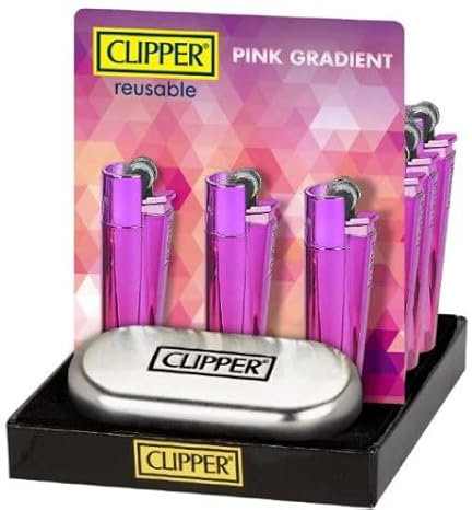 1 x Clipper Briquet Horizons Edition Spéciale (Pink gradient)