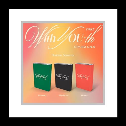TWICE With YOU-th 13th Mini Album NEMO Version Case+Photocard+Lyric paper+Speical photocard+Manual card+QR card+Tracking Sealed TWC (NEMO Forever Version)