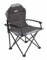 RAGOT CONFORT CHAIR XL - Modern Grau Metall Stuhl für Erwachsene - Camping - 85 cm hoch, 34 cm breit, 23 cm lang