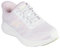 Skechers Go Walk Now Damen-Sneaker, weiß/pink, 39 EU