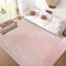 PONY DANCE Teppiche Kinderzimmer 160x230 cm Dünne und Flauschige Kurzflor Teppich Waschbar in Waschmaschine für Wohnzimmer/Schlafzimmer/Esszimmer, Hellpink
