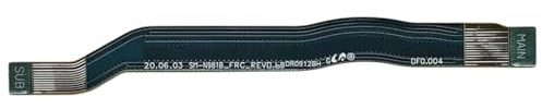 Repuesto compatible con Samsung Galaxy Note20 5G SM-N981B N981B (Note 20 5G) flex lcd cable Recepción señal antena red coaxial conectores