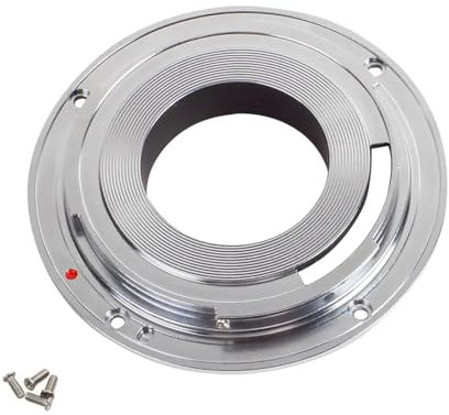 Adattatore per obiettivo a baionetta da EF-S a EF per Canon 10-18 mm f/4.5-5.6 IS anello adattatore obiettivo argento