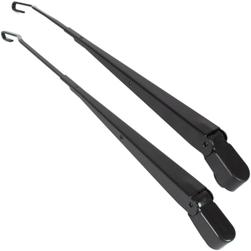 M MODECAR - Kompatibel mit Ford Transit MK6 MK7 00-13 vorderer Scheibenwischerarm Links + rechts 2 STK. Set für 4041918, 4041916, YC1517526DA, YC1417526BA,