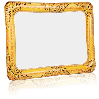 Large Inflatable Selfie Frame Photo Prop 60cm x 80cm - Photo Booth Novelty Fun For Hen Party Bridal Shower Baby Shower Christmas