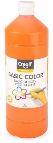 CREATIV DISCOUNT® Schulmalfarbe 1000 ml, orange PREISHIT
