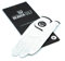 BEAVER GOLF Herren Golf Handschuh Glove weiß - Grip-Patch, Cabretta-Leder - maximale Qualität - Handarbeit (L, Rechts (Linkshänder))