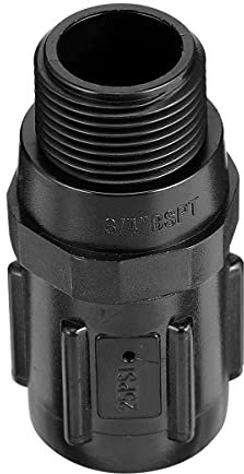 ibasenice Irrigazione a Goccia di Pressione Regolatori Line- 3/4 Pollici Regolatore di Pressione Esterna di Irrigazione a Goccia di Acqua Regolatore di Distribuzione 25 PSI di Ricambio