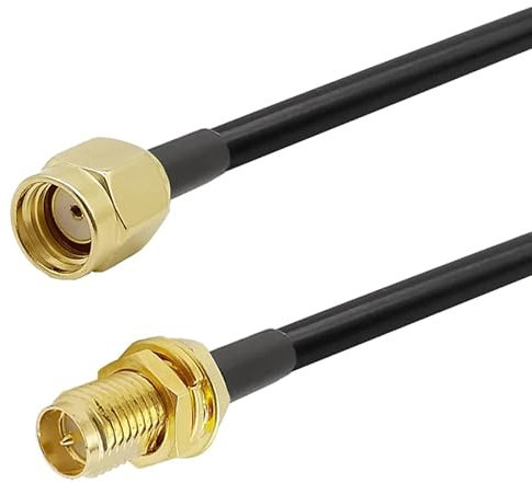 UniteCom 10 metri Ultra bassa perdita RP-SMA Femmina a Maschio 10 Metri RG58 Prolunga Antenna 50Ohm Wi-Fi LoRa RF WLAN Mobile rete senza fili Antenna Coassiale Router Wireless