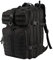 Bqxxdeo 45L Jagdrucksack mit großer Kapazität 600D Nylon Reißfester Rucksack Bergsteigertaschen Black