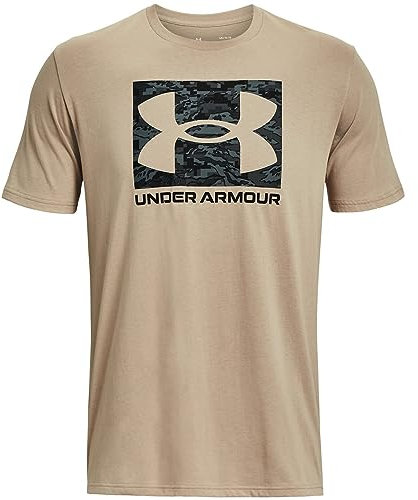 Under Armour Mens Short-Sleeve Graph Men's Ua ABC Camo Boxed Logo Short Sleeve, SAH, 1361673-236, XL