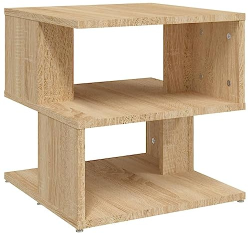 vidaXL Beistelltisch Sonoma-Eiche 40x40x40 cm Holzwerkstoff