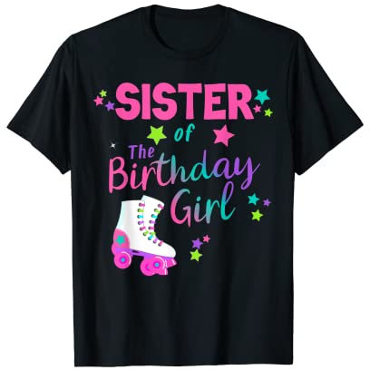 Rollschuh Geburtstag Party Outfit T-Shirt