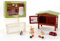 JAWSEU Bauernhaus Szene Modell Set, Bauernhof Tiere Hund/Kaninchen Figuren, Kunststoff Zaun Bauernhof, Kinder Simulation Farm Toy Micro Landschaft Dekoration, Kinder Farm Spielzeug